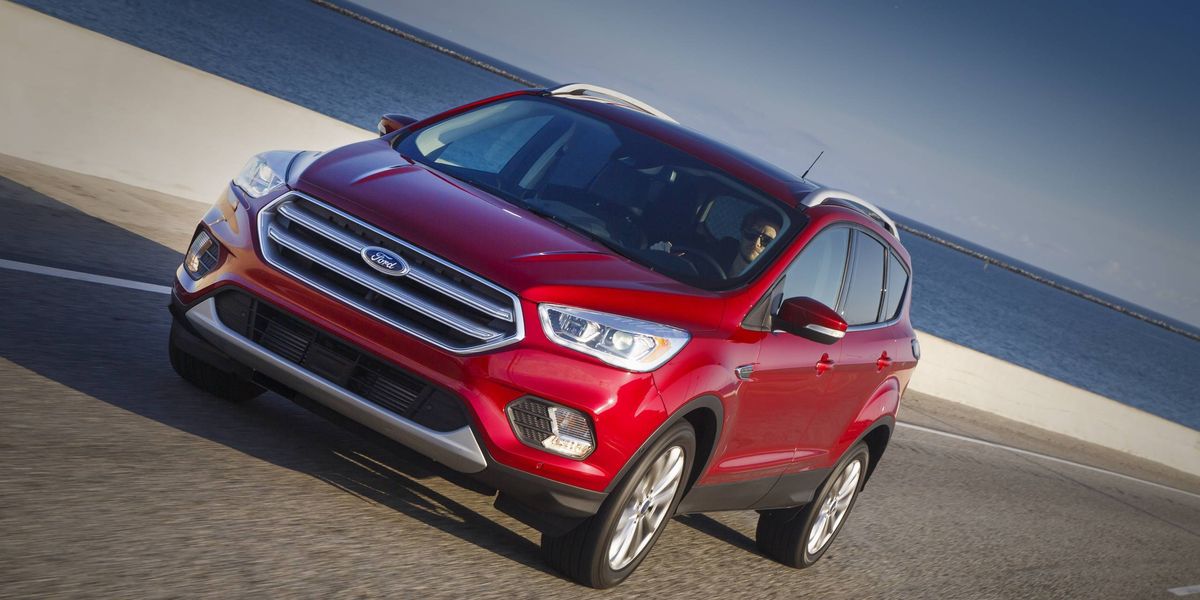 The 2017 Ford Escape has a new front and rear end, everything from the A-pillar forward and from the C-pillar back is new.
