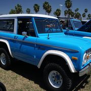 Sure, Mustangs ruled the day at Fabulous Fords Forever, but the Bronco came in second place. This is the 50th anniversary of the Bronco, and a couple hundred (by our estimate) turned out to celebrate. As near as we could tell, not a one of them was stock.