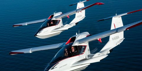 The Icon A5 amphibious aircraft, one of which we flew and reviewed last year, was designed to be very safe in the air.