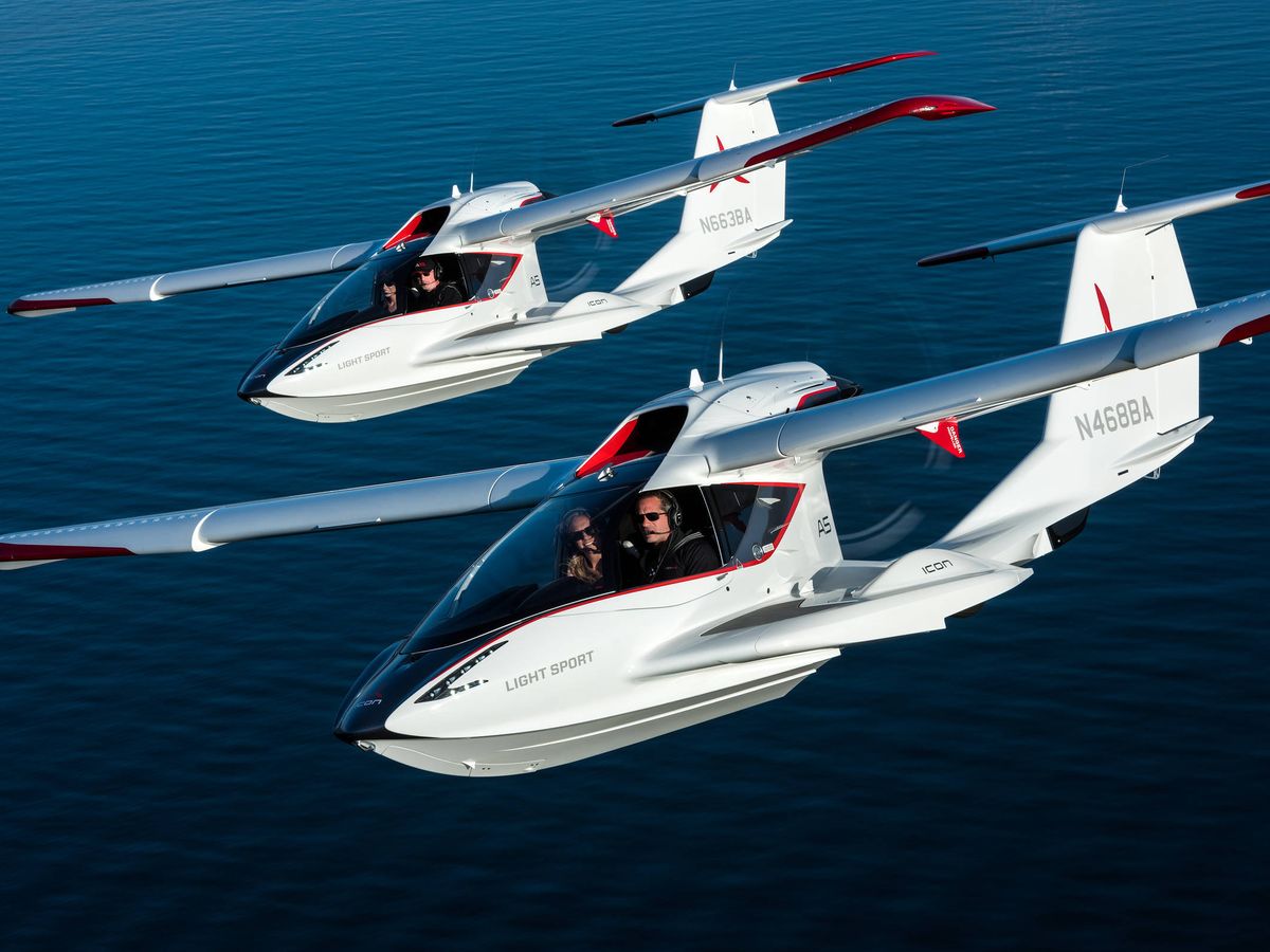 Icon A5 Aims To Revolutionize Flying