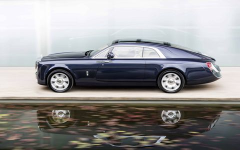 "Sweptail is the automotive equivalent of Haute Couture," says Giles Taylor, director of design at Rolls-Royce Motor Cars. "It is a Rolls-Royce designed and hand-tailored to fit a specific customer."