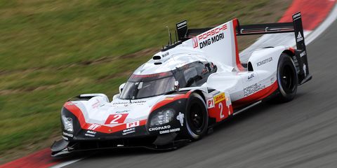Timo Bernhard and his teammates triumphed in a hard-fought battle with the sister Porsche 919.