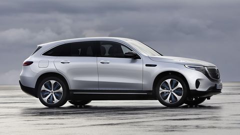 The EQC 400 will be the first battery-electric Mercedes model to go on sale, as part of the EQ range.