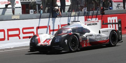 Porsche won the 24 Hours or Le Mans in June for the third consecutive season.