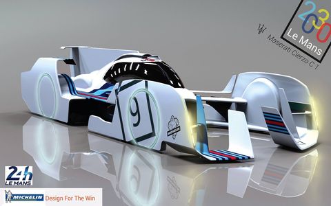 A total of 22 finalists were chosen from more than 1,600 entries representing 80 countries. Over 16 years, 
the Michelin Challenge Design  has received 9,901 entries from 123 countries. The mandate this year to young designers: Create a vehicle for the 2030 24 Hours of Le Mans. Here's a sampling of designs turned in by some of the finalists.