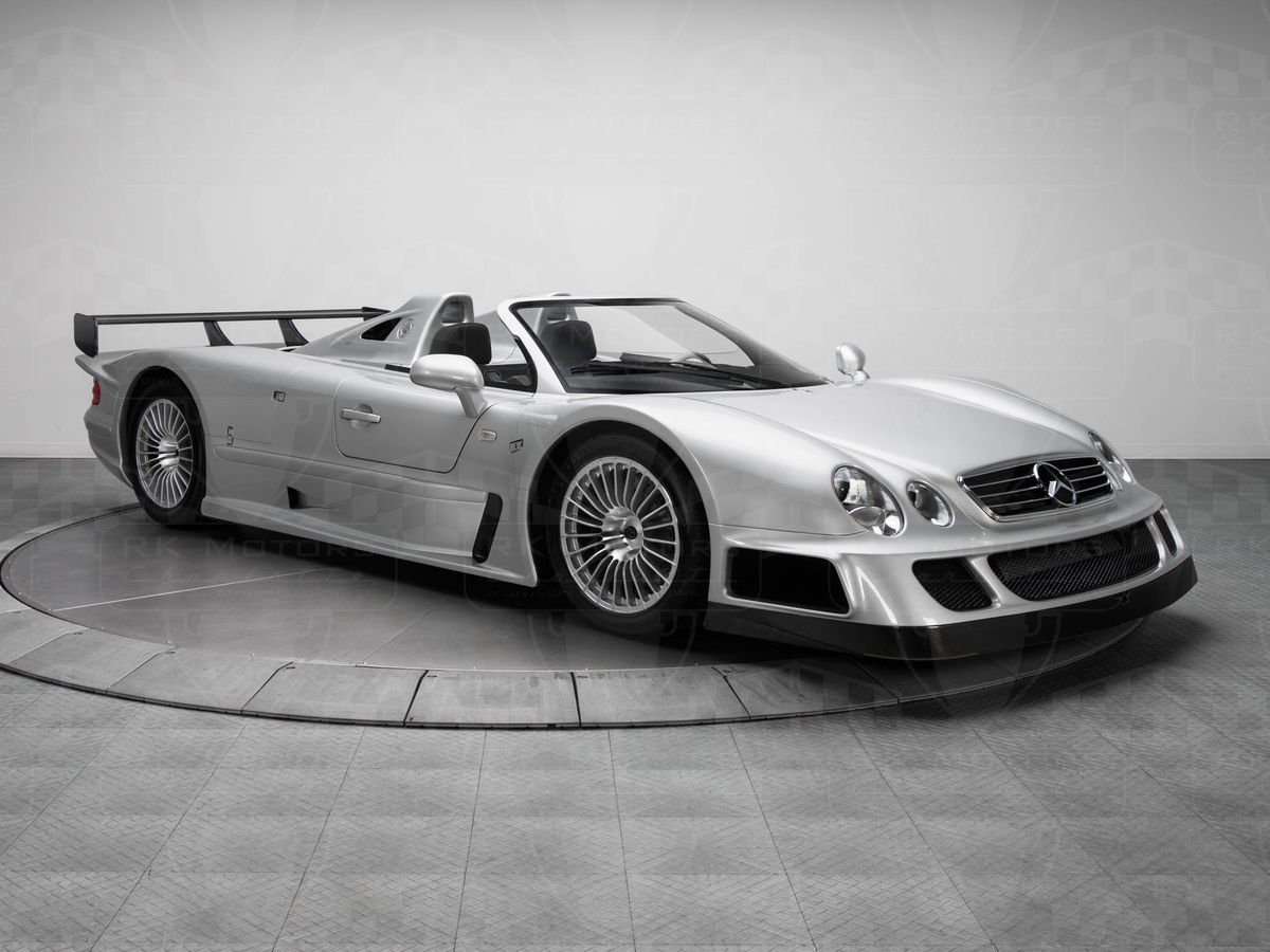 This stunning Mercedes CLK GTR is being sold at Pebble Beach