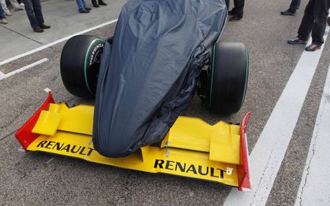The launch of the Renault R30 in Valencia (Spain)