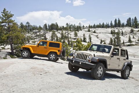 The 2018 Jeep Wrangler Rubicon comes from a long line of Rubicons, dating back to the TJ.