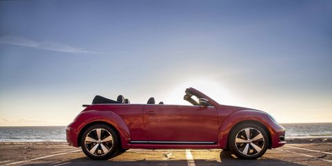 The 2014 Volkswagen Beetle Convertible TDI comes in at a base price of $29,715.