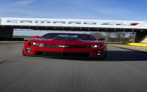 It's the ZL1's 6.2-liter supercharged V8 that makes this car all that it is.