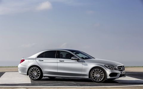 The 2015 Mercedes-Benz C-class will hit U.S. dealerships in September.