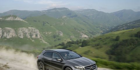 The GLA250 4MATIC sprints from zero to 60 mph in under an estimated 7.1 seconds.