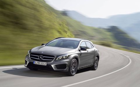 The 2015 Mercedes-Benz GLA250 goes on sale in September.