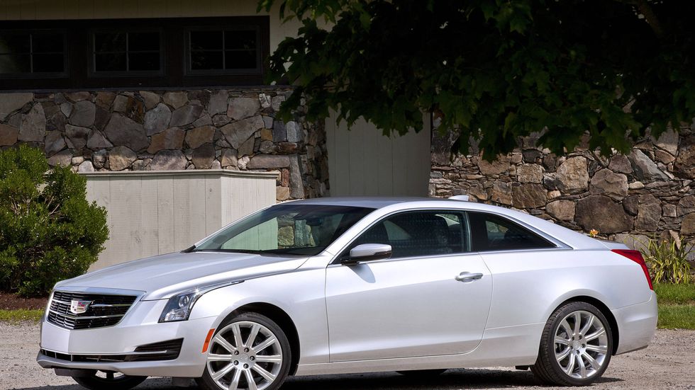The 2015 Cadillac ATS coupe is available with two engines and two transmission choices.