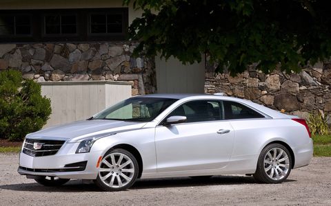 The 2015 Cadillac ATS coupe is available with two engines and two transmission choices.