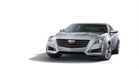 The 2015 CTS exterior shape leaves no question it’s a Cadillac.