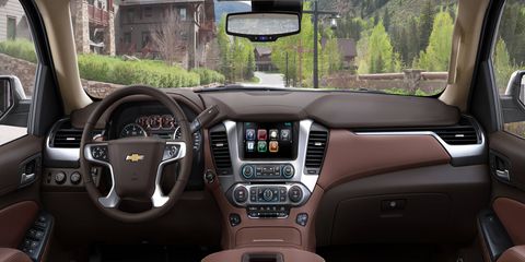 The interior quality of the 2015 Chevrolet Suburban LTZ is higher than ever before.