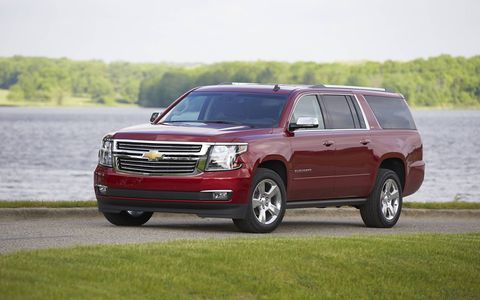 The 2015 Chevrolet Suburban LTZ feels great on the road.