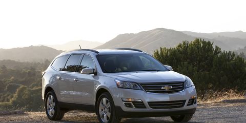 The 2015 Chevy Traverse, GMC Acadia and Buick Enclave sales have been put on hold until tire problem is figured out.