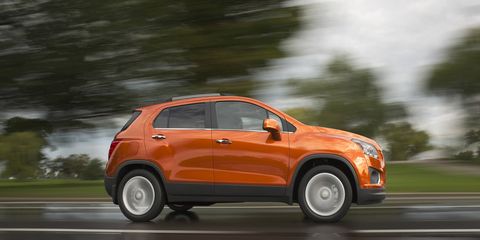 Chevy Trax is powered by a 138-hp 1.4-liter turbo.