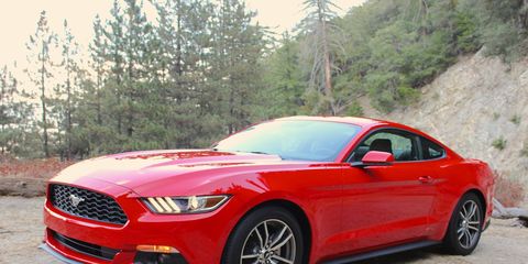 Our EcoBoost four had a distinct advantage on the twisty mountain and canyon roads we drove it over.