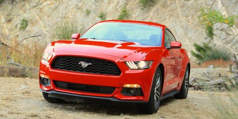 While this engine is shared with the Lincoln MKC, where it sits transversely, it is refined to take advantage of its longitudinal orientation in the Mustang, with longer intake runners.