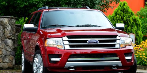 The front end gets a handful of angles added in, but park it beside a 2008 Expedition and you’ll find a lot more similarities than you will differences.
