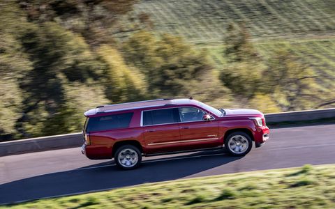 Yukon Denali’s exclusive 6.2L engine is the most powerful in the segment, with 420 horsepower and 460 lb-ft of torque.