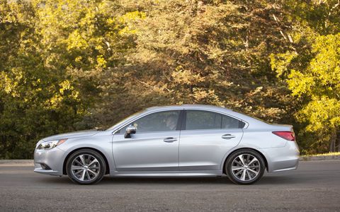 The whole 2015 Subaru Legacy 3.6R Limited package is really good.