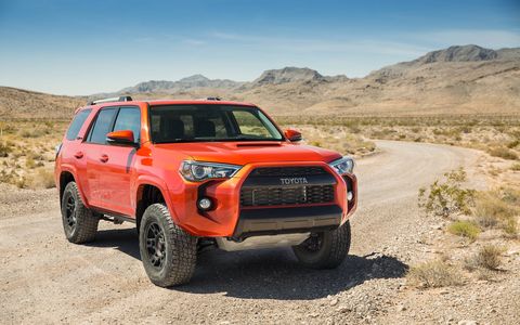 The 2015 Toyota 4Runner TRD Pro comes in at a base price of $41,995.