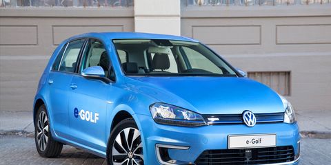 Alll examples of the e-Golf sold in the U.S. will be part of the recall.