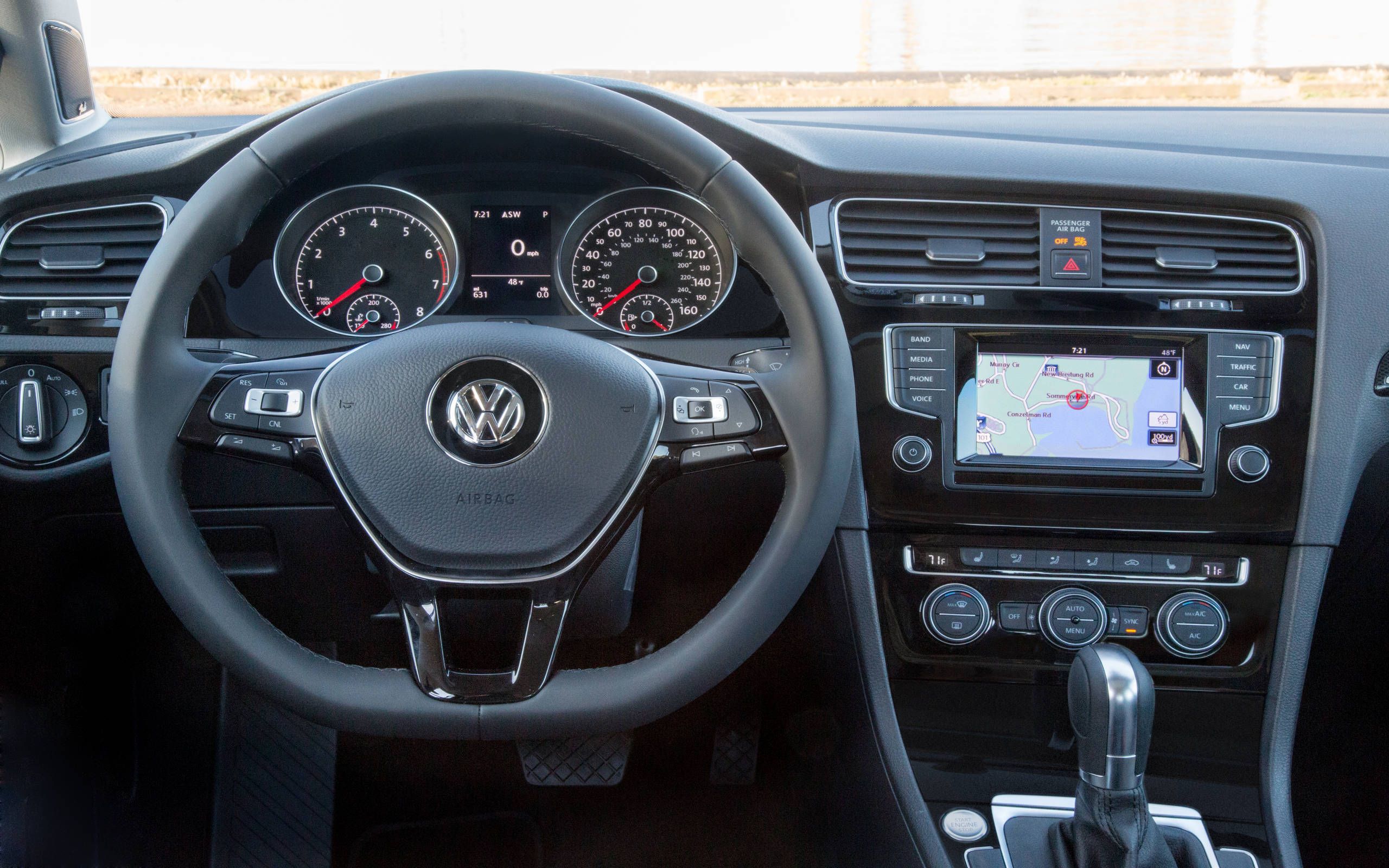 stap Voorzien binnenvallen 2017 Volkswagen Golf TSI interior
