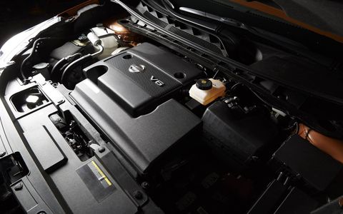 Every 2015 Murano comes with a standard 260-horsepower 3.5-liter DOHC V6.