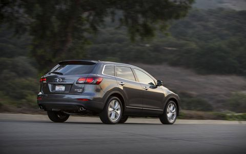 The EPA-estimated fuel economy rating for CX-9 AWD is 16 city/22 highway/18 combined mpg.