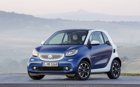 The Fortwo will land in the U.S. in September of 2015.