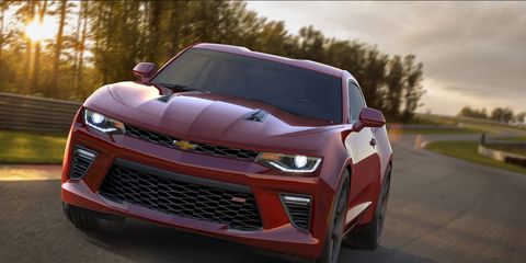 The 2016 Camaro SS was introduced on May 16, 2015, and features a new 6.2L LT1 V-8 engine producing an estimated 440 hp and 450 lb-ft of torque.