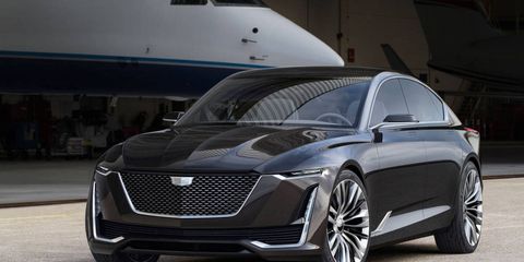 Cadillac's Escala concept is a luxury four-door hatch similar to the Audi A7.
