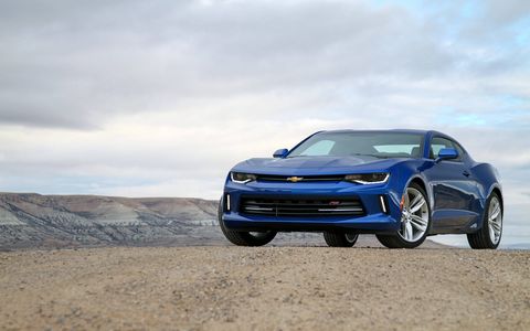The 2016 Camaro 2.0-liter turbocharged I4 is on sale now.