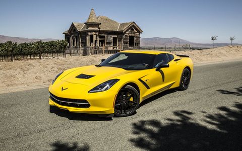 The Corvette Stingray backs its performance capability with more than 450 hp and an EPA-estimated 17 mpg city driving and 29 mpg on the highway with the seven-speed manual transmission.