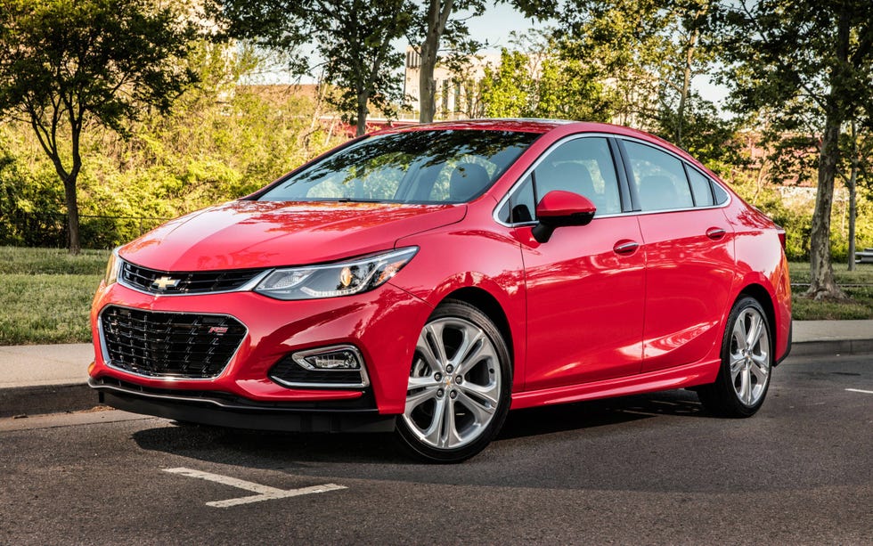 The 2016 Chevy Cruze Premier.