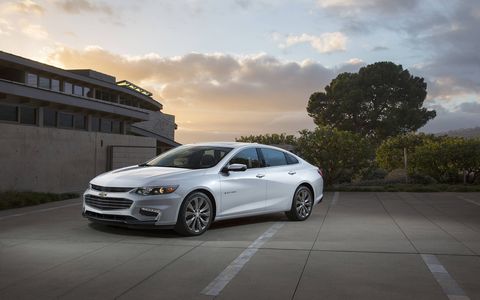 The 2017 Chevy Malibu is offered in L, LS, LT, Hybrid and Premier trims. The 1.5-liter turbo is standard on L, LS and LT. A 2.0-liter turbo four with a nine-speed is standard on the Premier.