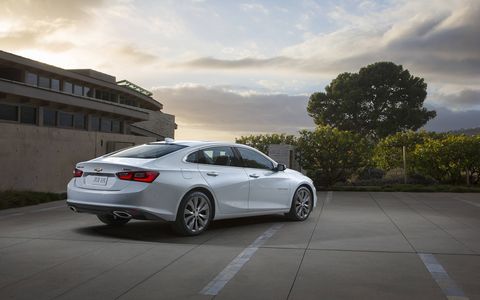 The 2017 Chevy Malibu is offered in L, LS, LT, Hybrid and Premier trims. The 1.5-liter turbo is standard on L, LS and LT. A 2.0-liter turbo four with a nine-speed is standard on the Premier.