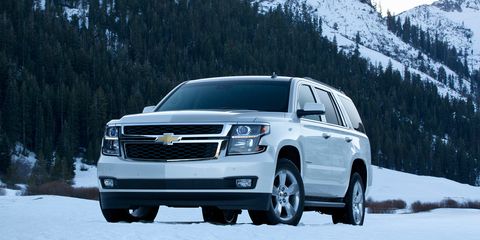 The Chevy Tahoe comes with either a 5.3-liter or 6.2-liter V8.