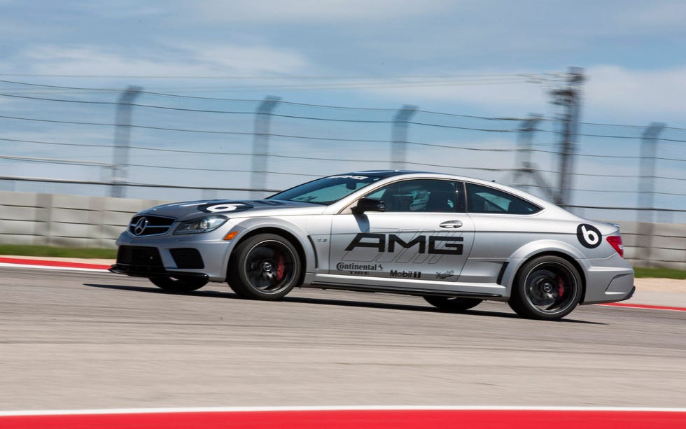 Each drift track of the AMG Driving Academy is custom designed to help drivers focus on vehicle control and proper technique.