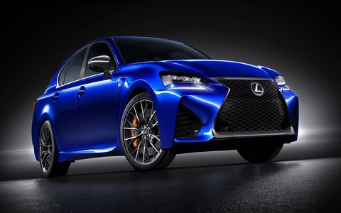 The 2016 Lexus GS F performance sedan will debut at the 2015 Detroit auto show.