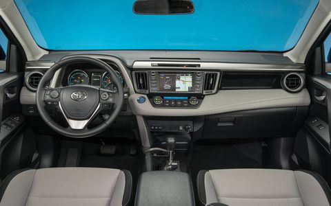 The RAV4 Hybrid can be had in three grades: XLE, SE, and Limited.