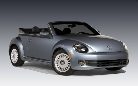 The 2016 Beetle Denim is a value model in the Convertible lineup and just 2,000 production units will be offered across the United States. Available with a 1.8-liter turbocharged and direct-injection engine and a six-speed automatic transmission, the Beetle Denim produces 170 horsepower and 184 pound-feet of torque.