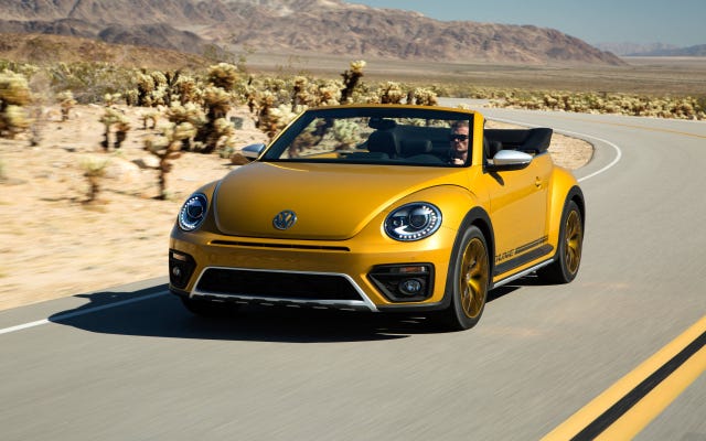 2016 Volkswagen Beetle Dune Convertible