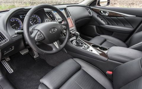 For 2017 the Infiniti Q50 Red Sport added new colors and more tech.