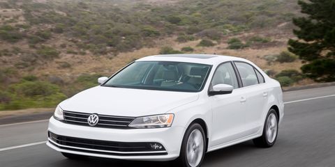 The Jetta sedan is efficient, if not very fun to drive.